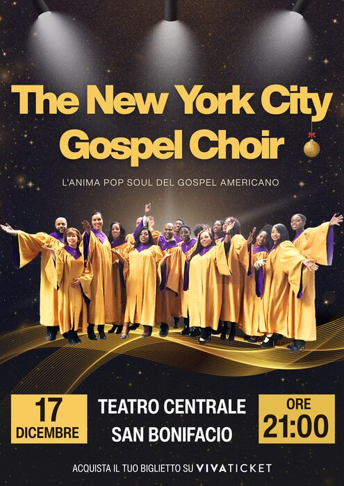 The New York City Gospel Choir — Teatro Centrale, San Bonifacio